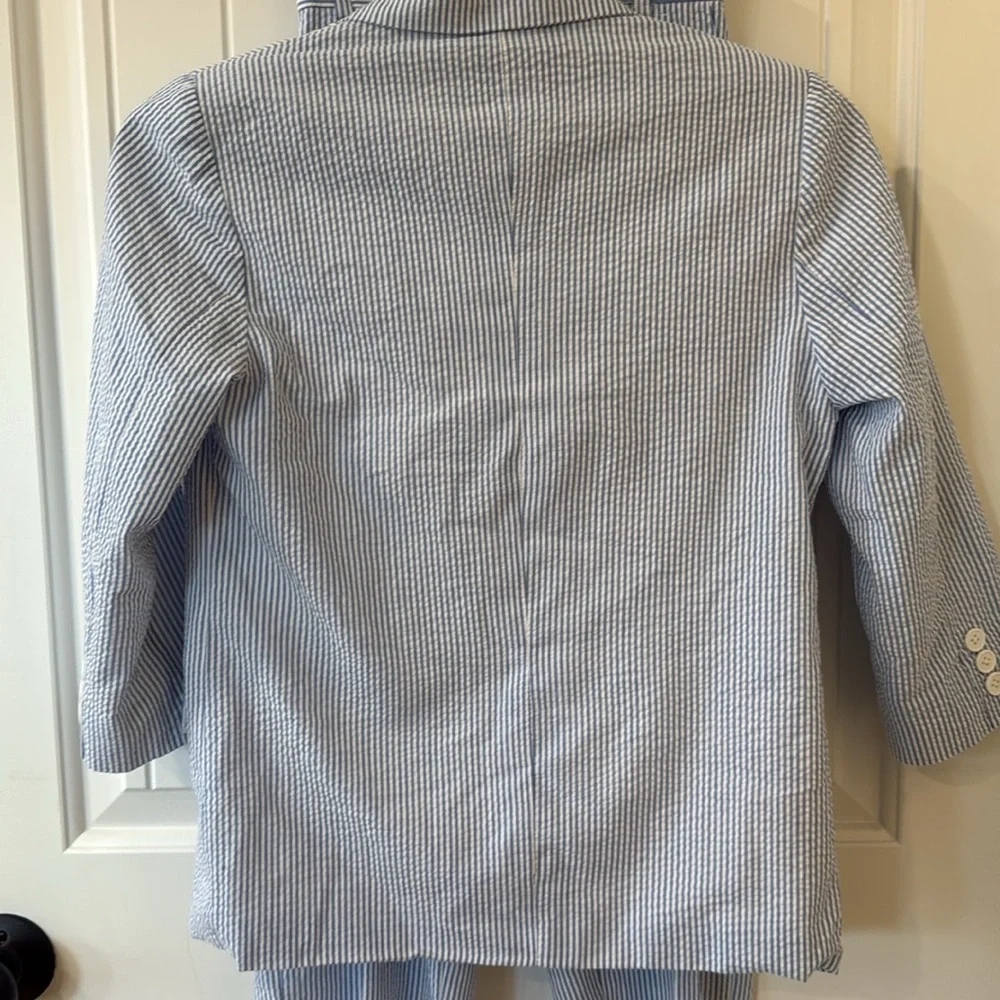 GINO GIOVANNI new without tag boys Searsucker perfect for spring/Easter size 10 - Picture 6 of 12